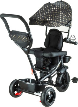 ВРАЩАЮЩИЙСЯ ВЕЛОСИПЕД 3-В-1 СО ЗВЕЗДНОЙ РУЧКОЙ