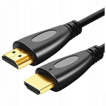 KABEL MOCNY DŁUGI PRZEWÓD HDMI V1.4 3D 4K CEC ETHERNET 3M 150CM POZŁACANY