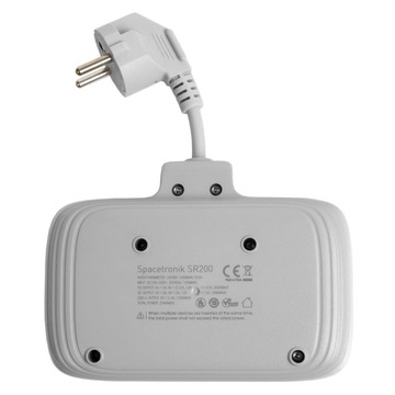 Удлинитель Power Strip, короткий удлинительный кабель Thief с 4 зарядными устройствами USB PD, 2500 Вт