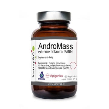 Kenay AndroMass extreme botanical 60 kapsułek