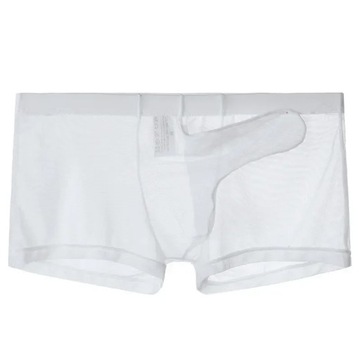 Sexy Men Transparent Trunks Underwear Ultra-Thin S
