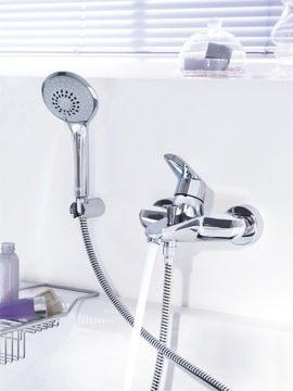 ХРОМИРОВАННАЯ ВАННА ДУШ FACTER GROHE EURODISC