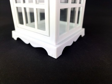 LATARENKA DEKORACYJNA LAMPION OGRODOWA LATARNIA OTWIERANA LAMPKA WKŁAD