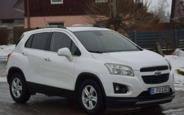Chevrolet Trax 1.6 115KM 2013 Chevrolet Trax 1.6 MPI Biala Perla Klima Kamera Hak Sprowadzony Oplacony