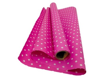 Folia SATYNOWA Matowa Florystyczna papier do PAKOWANIA Kwiatów 50CM9Y GRO03