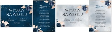 План гостевого стола, свадебная доска, А4, 8 шт.