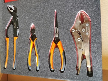 Набор плоскогубцев - 4 шт. Вставка 2/3 BAHCO