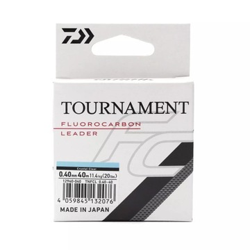 ŻYŁKA DAIWA TOURNAMENT FLUOROCARBON 0.14MM 50M 129