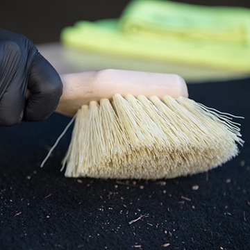 CHEMICAL GUYS YELLOW STIFFY BRUSH szczotka do opon