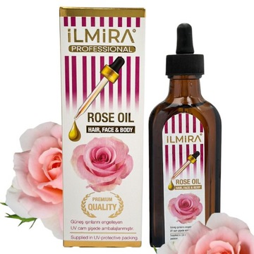 OLEJEK RÓŻANY TURECKI 100 ml Oryginalny serum Ilmira
