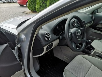 Audi A3 8P Hatchback 3d 1.9 TDI 105KM 2007 Audi A3 1.9 TDI 105KM Klima Elektryka Po wymianie, zdjęcie 11
