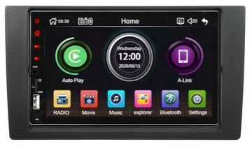 RADIO 2 DIN AUDI A4 B6 B7 2002-2008 USB CARPLAY AA