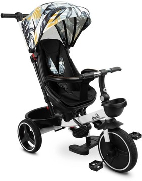 Caretero Dash rowerek trójkołowy z regulacją pchacz, z rączką
