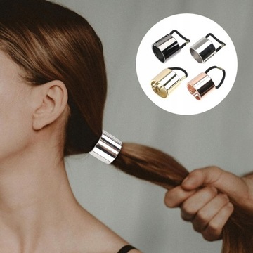 4 шт. Металлическая пряжка для ремня с хвостиком для волос Uch