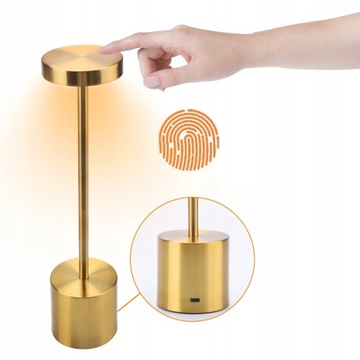 NASTAWNY LAMPKA NOCNA VINTAGE STEROWANIE DOTYKOWE