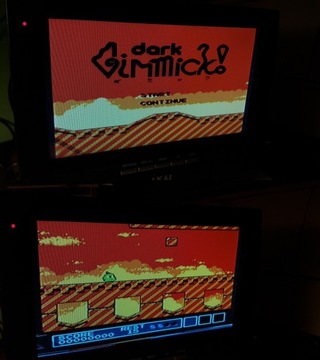 Pegasus Famicom NES Gimmick 1 + 2 + Темный картридж