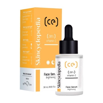 SKINCYCLOPEDIA SERUM DO TWARZY 30ML 20% VITAMIN C BRIGHTENING ROZŚWIETLAJĄC