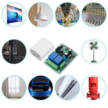 РЕЛЕ ДИСТАНЦИОННОГО УПРАВЛЕНИЯ ГАРАЖНОЙ ДВЕРЬЮ ПЕРЕДАТЧИК + ПРИЕМНИК