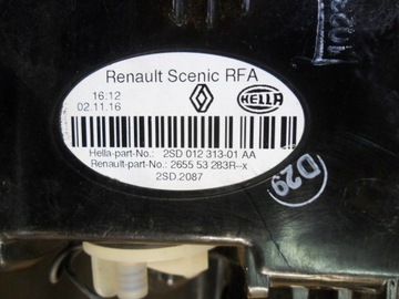 Renault Scenic IV Grand Фонарь задний светодиодный 265553283R
