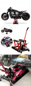 PODNOŚNIK MOTOCYKLOWY ATV 680 KG STOJAK MOTOCYKLA MOTORU QUADA HYDRAULICZNY