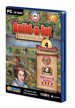 4 pełne gry: BUILD-A-LOT, OWOCOWY RAJ, KAWIARNIA AMELII, MISTRZOWIE KUCHNI
