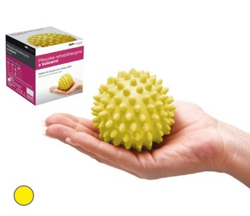 Piłka piłeczka do ćwiczeń masażu z kolcami jeż 8cm