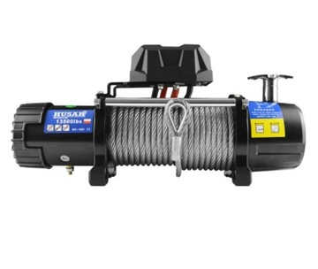 Лебедка электрическая канатная BST 13500 LBS стальной трос 6124 кг 22 м