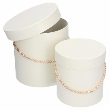 FLOWER BOX PUDEŁKA PUDEŁKO NA KWIATY PREZENTY 2szt
