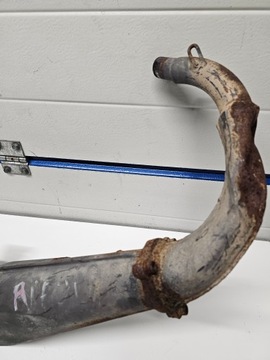 Rieju RS 2 dyfuzor kolektor wydechowy rura wydechowa tłumik wydech