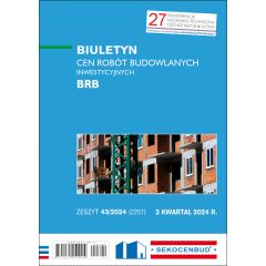 Sekocenbud Biuletyn cen robót budowlanyc BRB 3/24