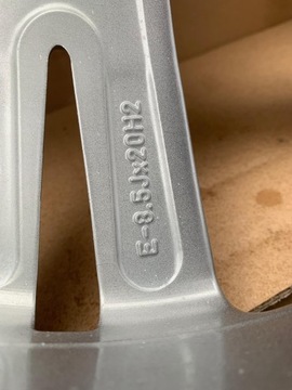 4× DISK HLINÍK AUDI OE A7 4K8 8.5" X 20" 5X112 ET 30