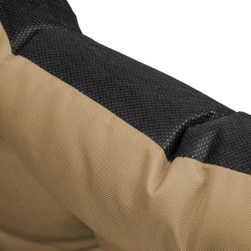 Подушка для садовой скамейки бежевая 180x60x50 45/45