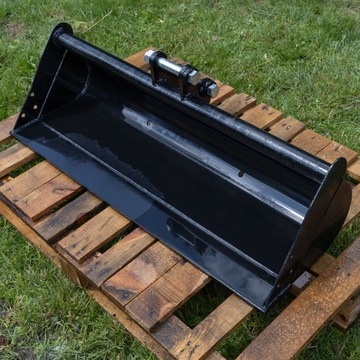 ŁYŻKA SKARPOWA ROSFIX 100CM SZTYWNA SWORZNIE KOPARKI MINIKOPARKA 1 DO 2 TON