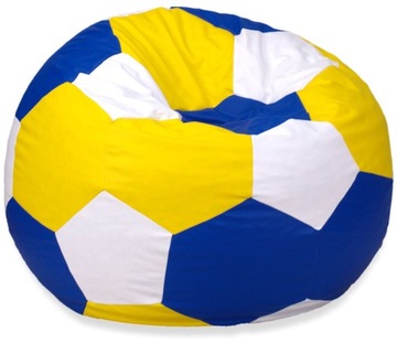 Trójkolorowa trwała PUFA PIŁKA 200L 70cm EPS EGATO
