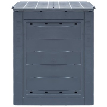 Компостеры садовые, 2 шт., серые, 60х60х73 см.