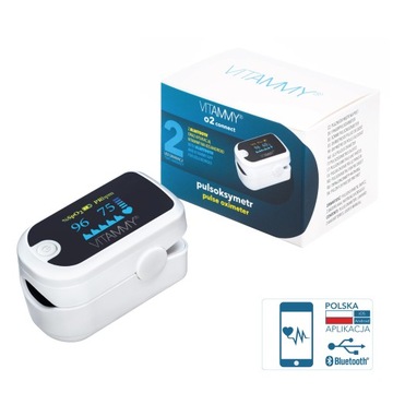Pulsoksymetr NAPALCOWY VITAMMY O2 conect Bluetooth