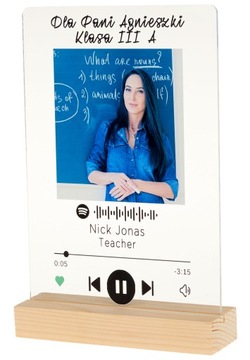 RAMKA SPOTIFY ZDJECIE DZIEŃ NAUCZYCIELA PREZENT Y4