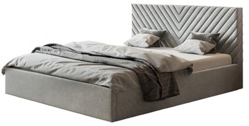Łóżko tapicerowane MODENA SLIM 140x200 Pojemnik