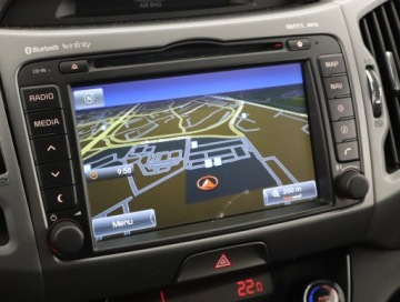Kia Sportage III SUV Facelifting 1.6 GDI 135KM 2015 Kia Sportage 1.6 GDI, Skóra, Navi, Klima, zdjęcie 12