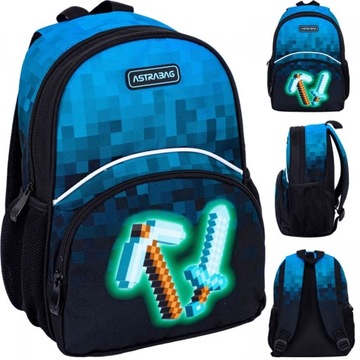 PLECAK WYCIECZKOWY DLA PRZEDSZKOLAKA CHŁOPCA MINECRAFT