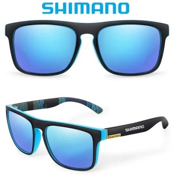 Shimano Sportowe OKULARY Przeciwsłoneczne Polaryzacyjne UV400