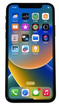Apple iPhone X 256GB space grey bateria 100%