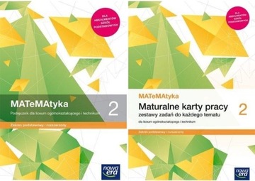 MATEMATYKA 2 PODRĘCZNIK MATURALNE KARTY PRACY ZPIR