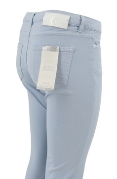 ESCADA SPORT jeansy spodnie błękitne XS 34 %
