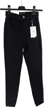 Spodnie damskie BERSHKA 32 CZARNE
