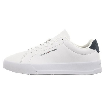 Buty Sneakersy Tommy Hilfiger Court Leather Grain Ess FM0FM05297