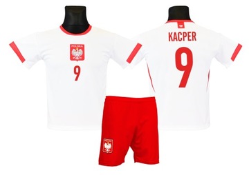 LEWANDOWSKI lub NADRUK Strój piłkarski komplet 110