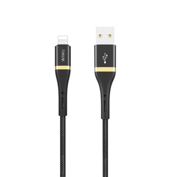 Kabel WiWU USB - iPhone 1,2m Szybkie ładowanie 2,4A Transmisja Danych