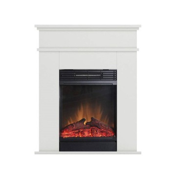 Kominek elektryczny wolnostojący Fori W01-Biały 1400W LED Warmtec