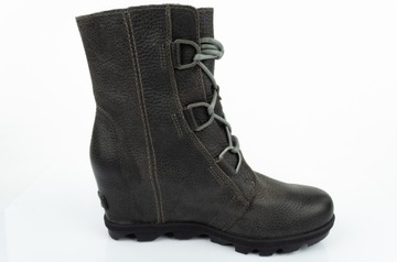 Buty damskie botki Sorel [NL3491-052] skóra